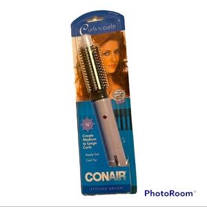 New Conair Curling Styling Brush 3/4 inch curling iron